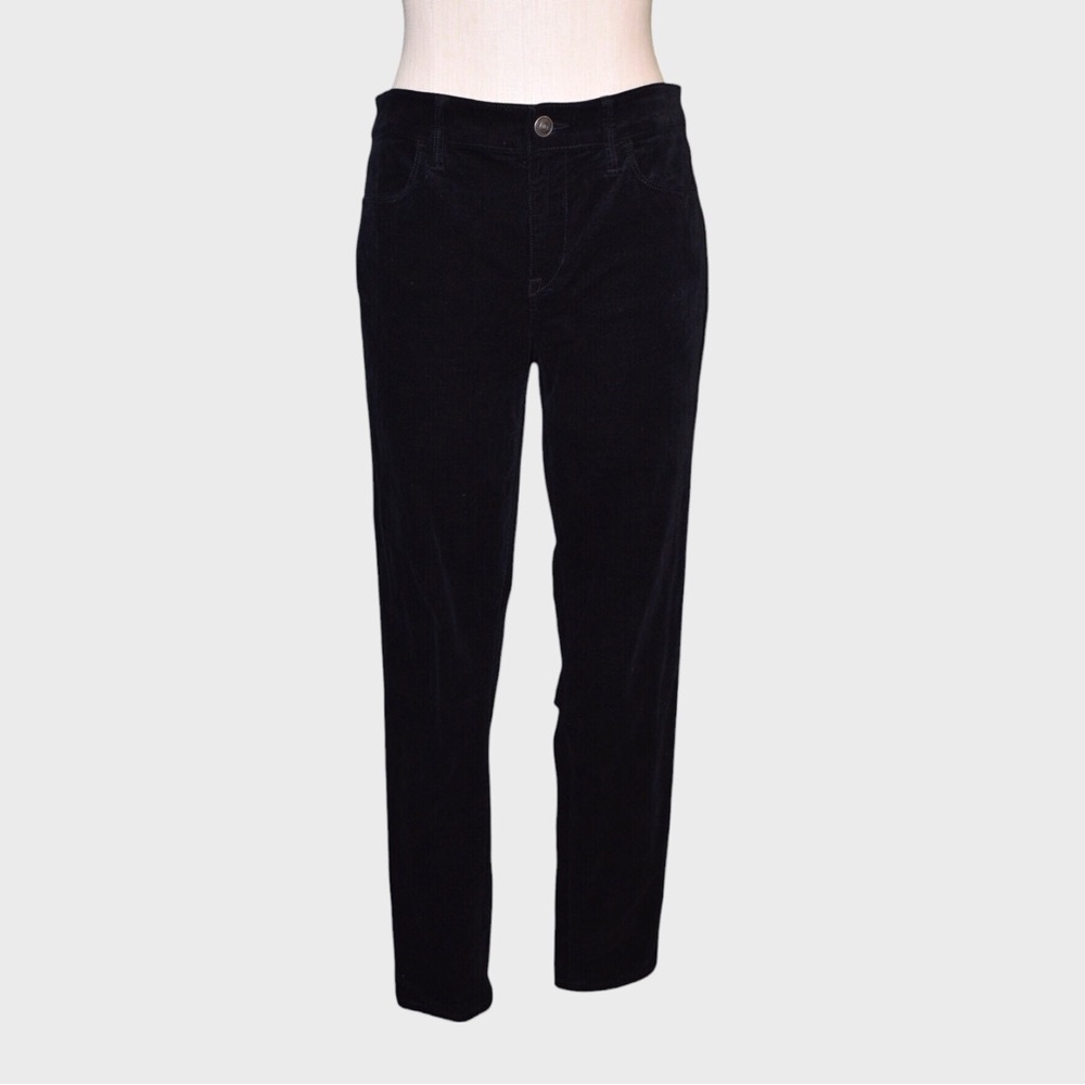 LOFT Black Corduroy Super Skinny Pants